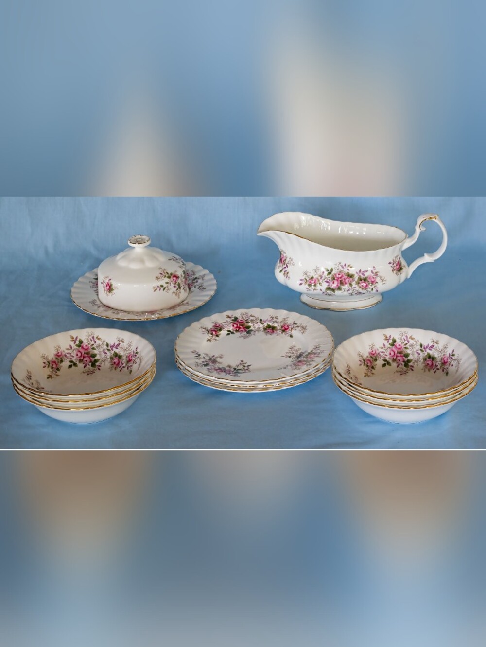 Beautiful Royal Albert Lavender Rose Collection. Vintage. Made in England!